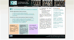 Desktop Screenshot of cjc.jeunes-chercheurs.org