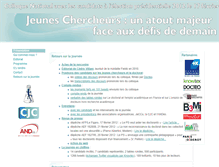 Tablet Screenshot of presidentielles2012.jeunes-chercheurs.org